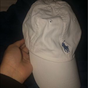 white polo cap